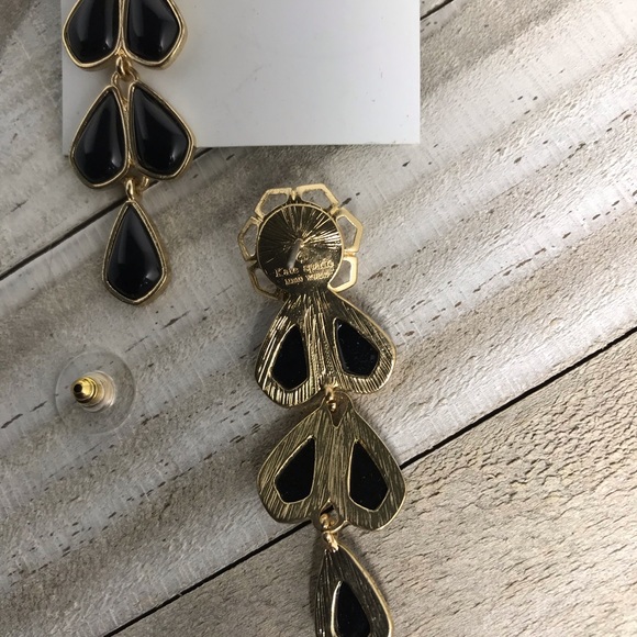 (REDUCED) NWOT KATE SPADE PEARL STUD EARRINGS 2’’ DANGLE - Picture 5 of 7